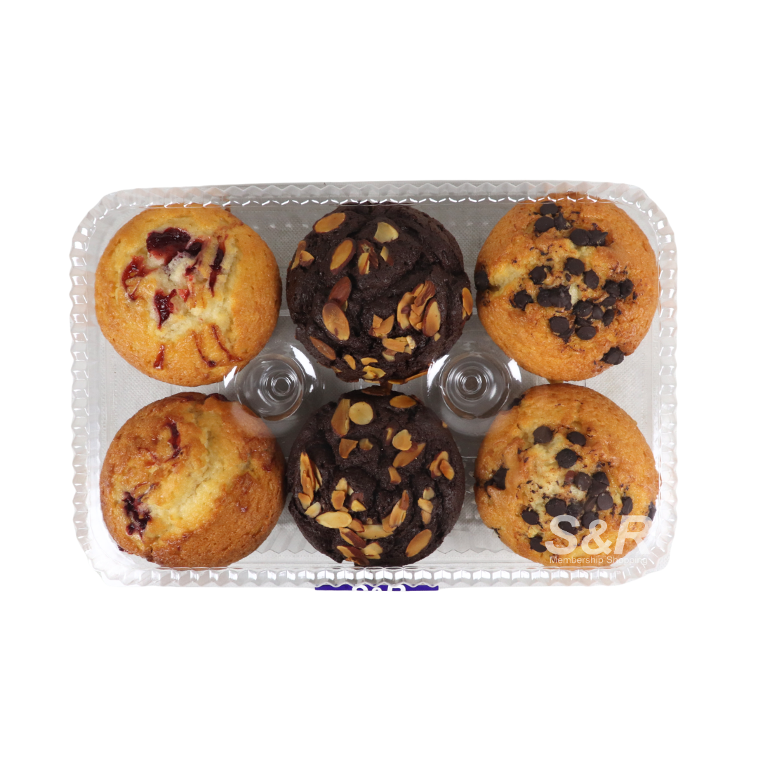 S&R Variety 2 Muffin 6 pieces